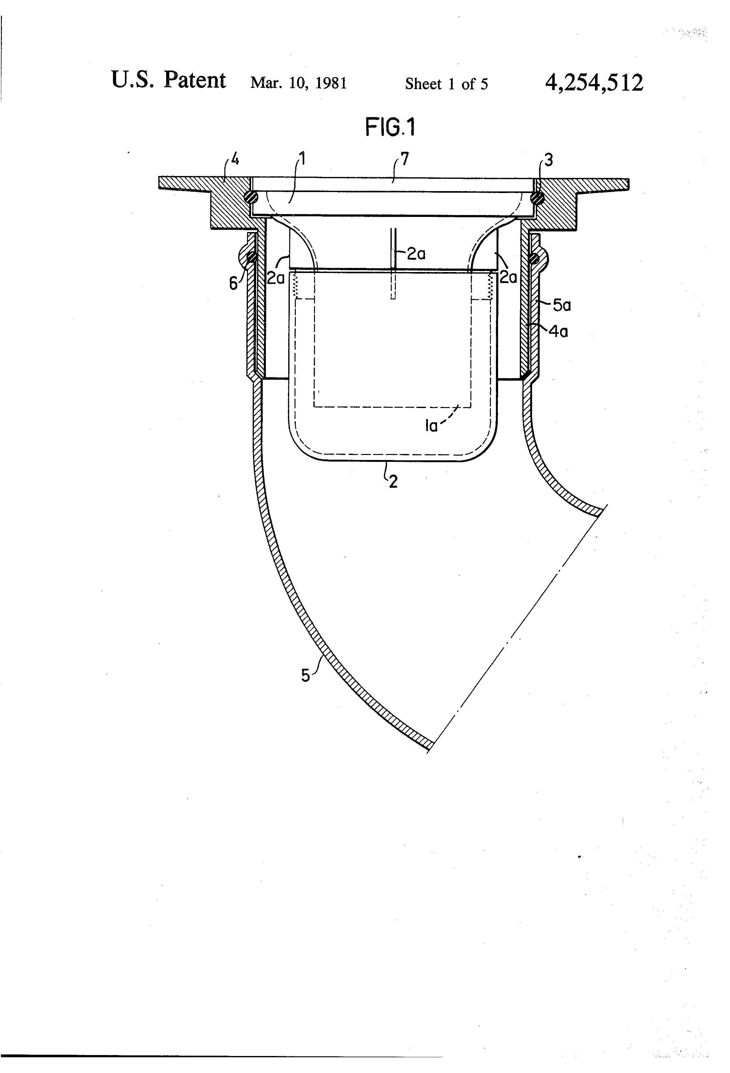 TODAY’S PATENT – WATER TRAP