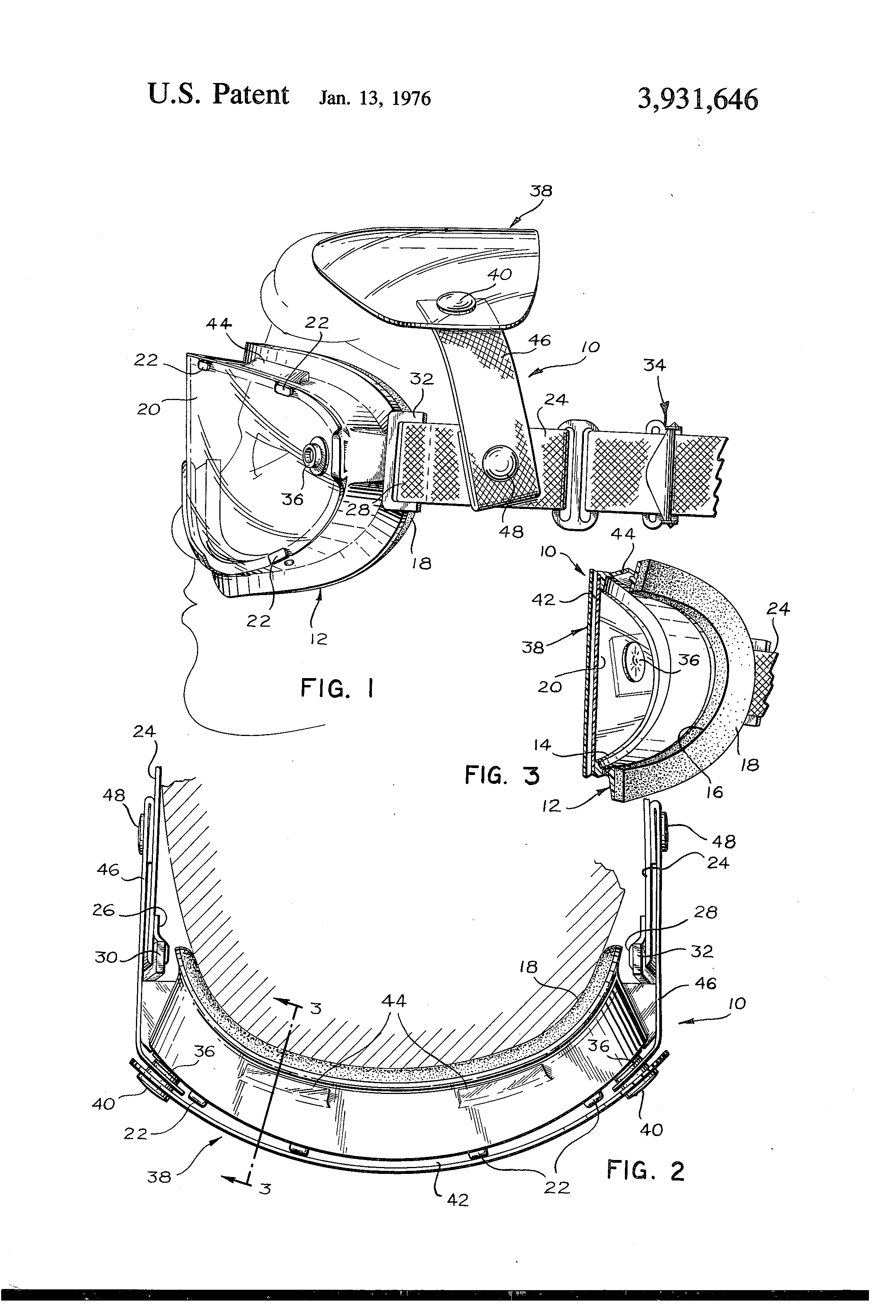 TODAY’S PATENT – DOUBLE LENS GOGGLE