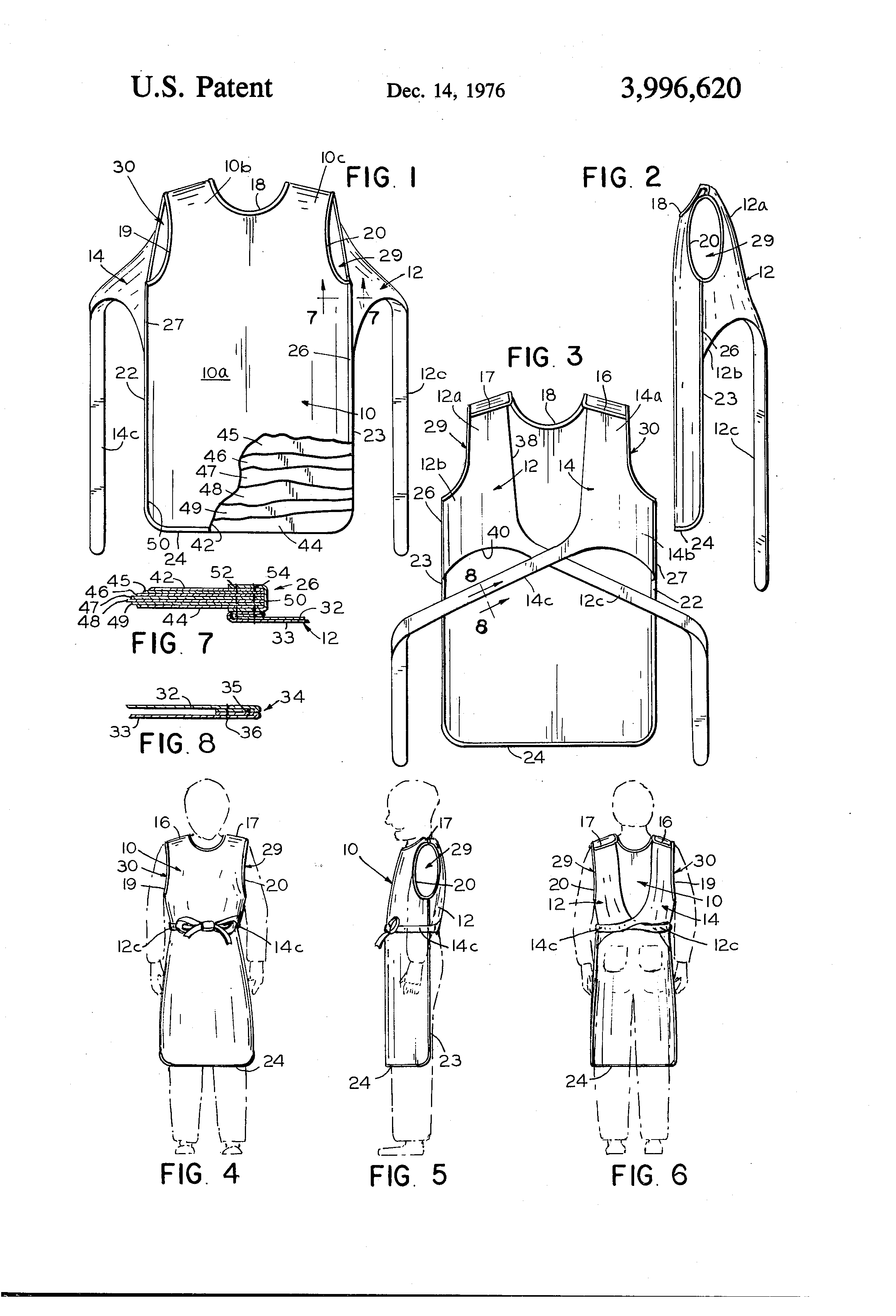 TODAY’S PATENT – RADIATION SHIELD APRON CONSTRUCTION