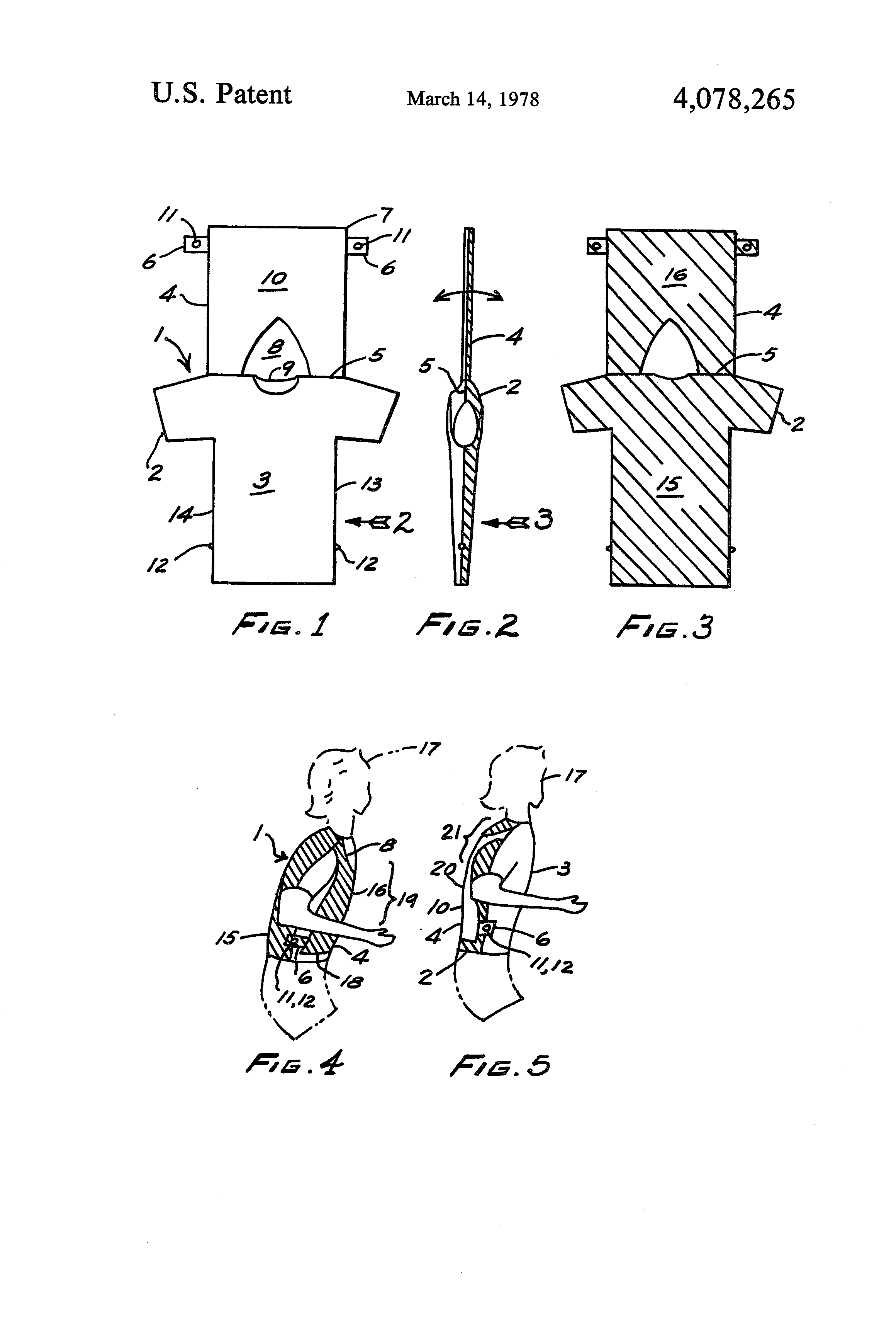 TODAY’S PATENT – REVERSIBLE ATHLETIC JERSEY