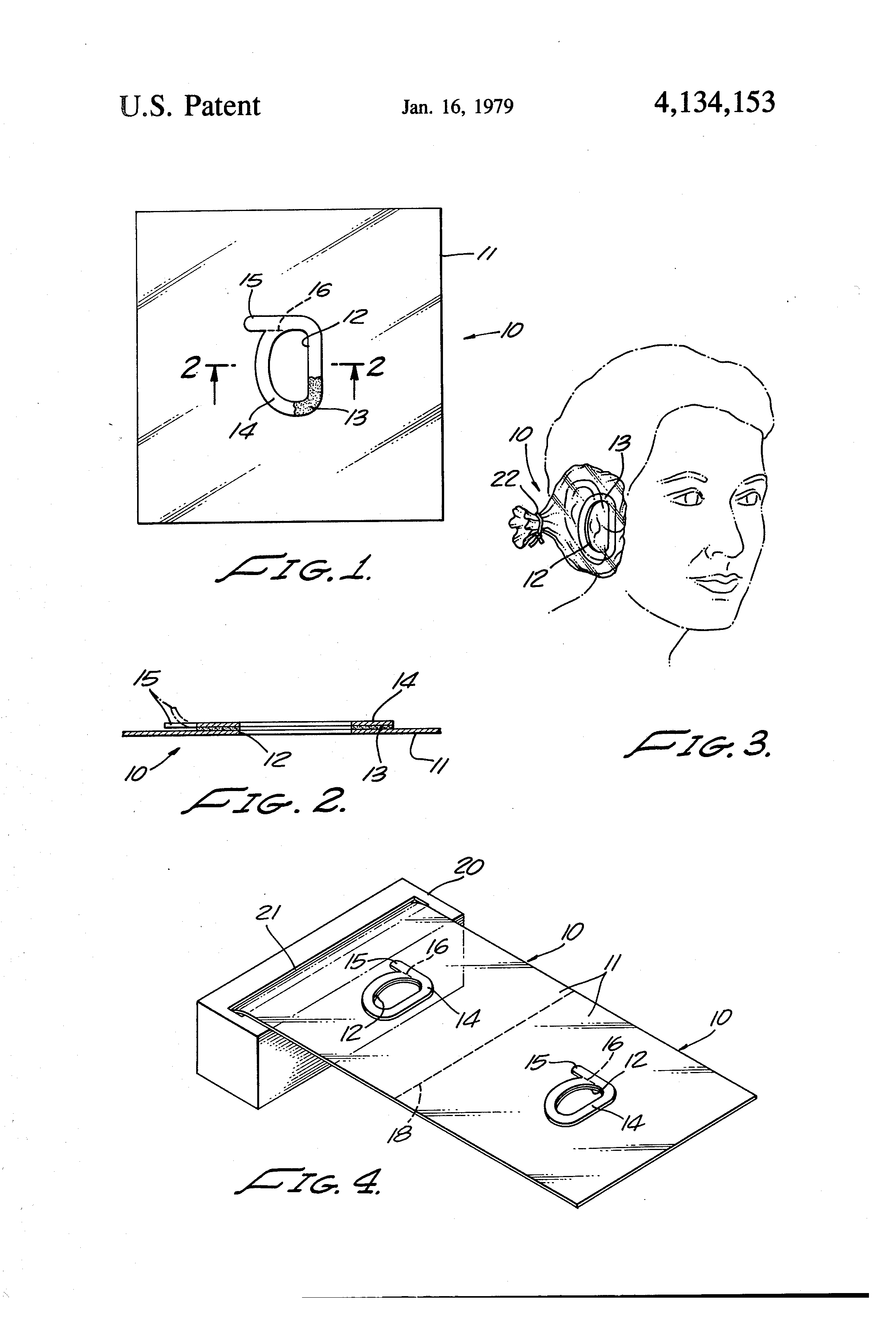 ODAY’S PATENT – THROW-AWAY EAR PROTECTOR