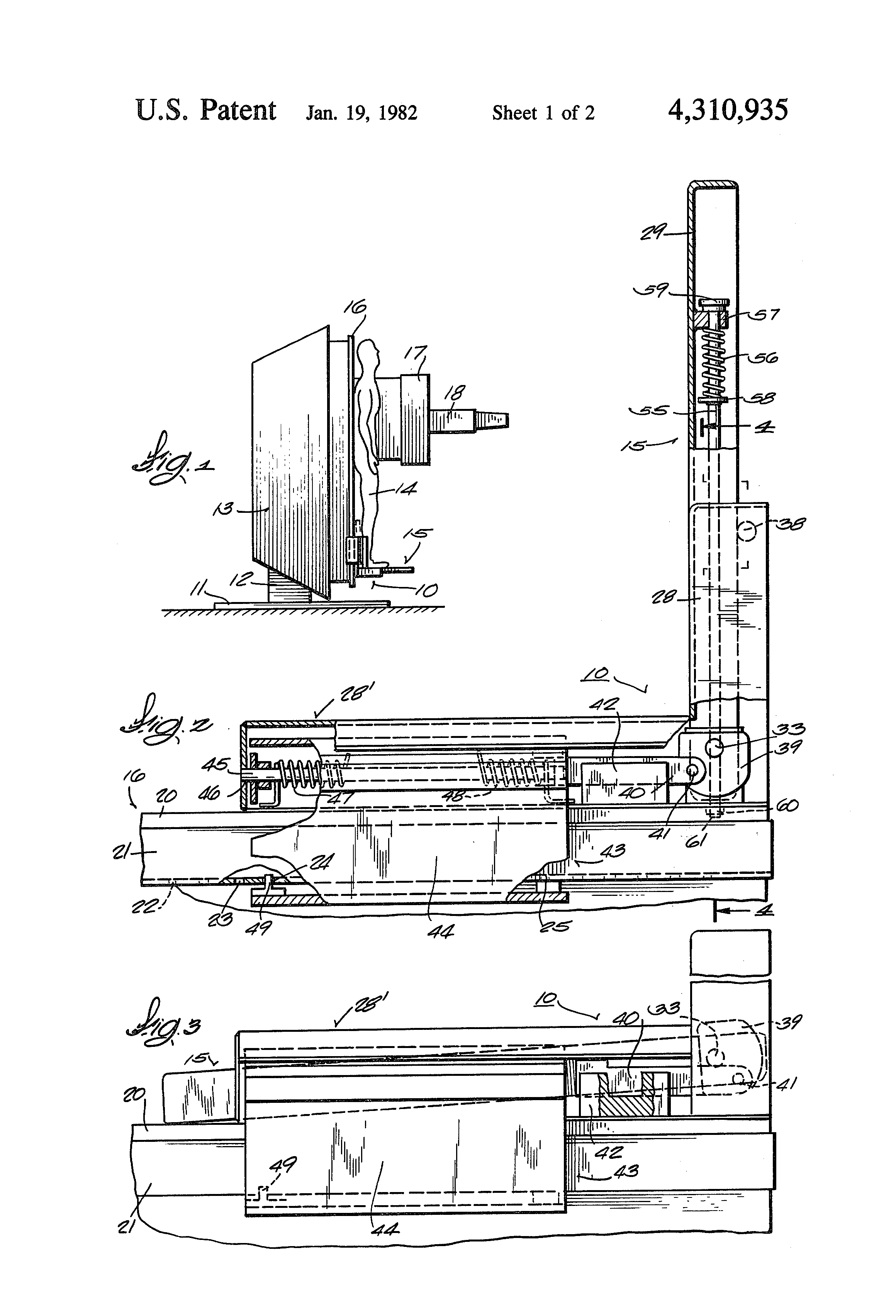 TODAY’S PATENT – FOOTREST FOR AN X-RAY TABLE