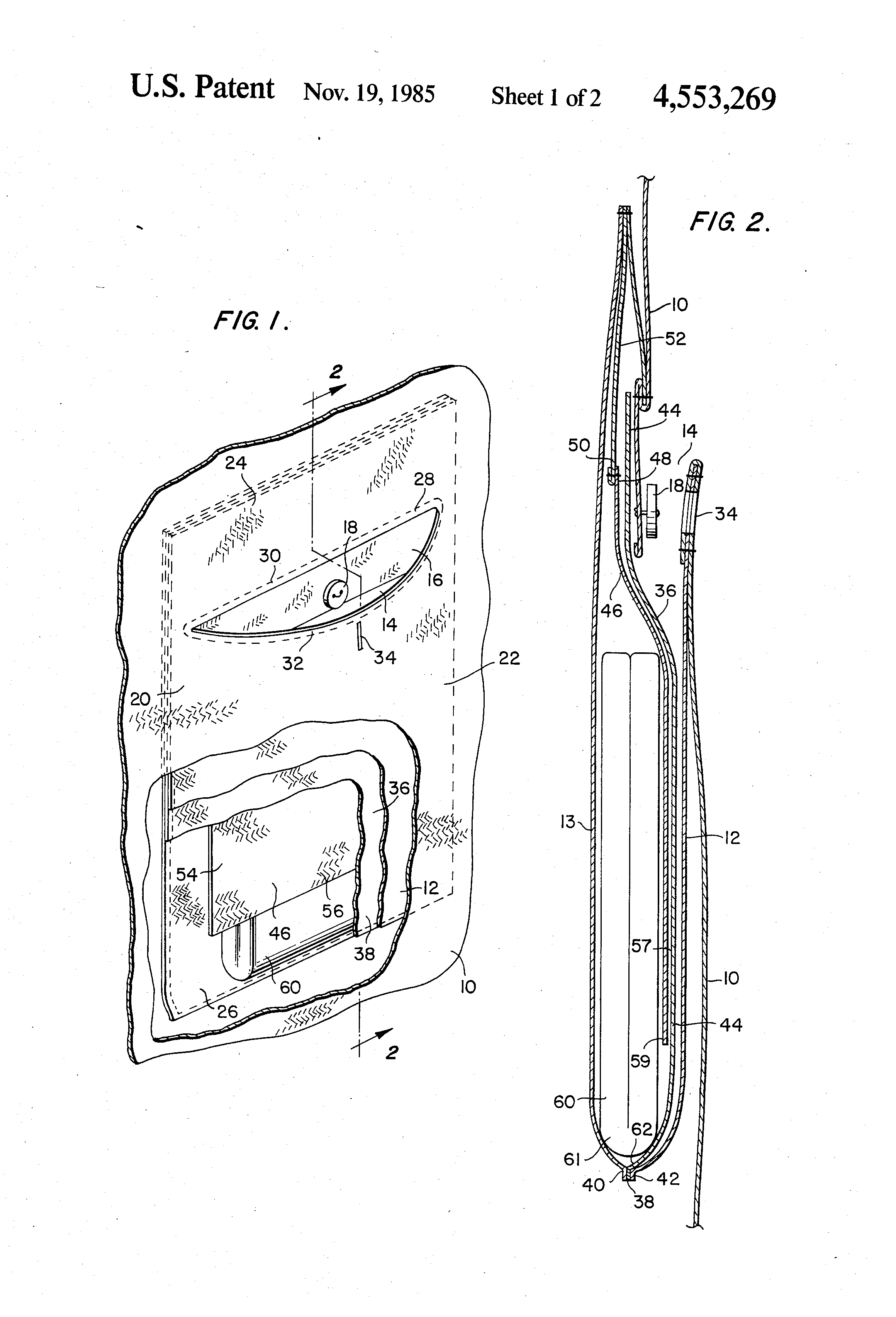Today’s Patent – POCKET STRUCTURE