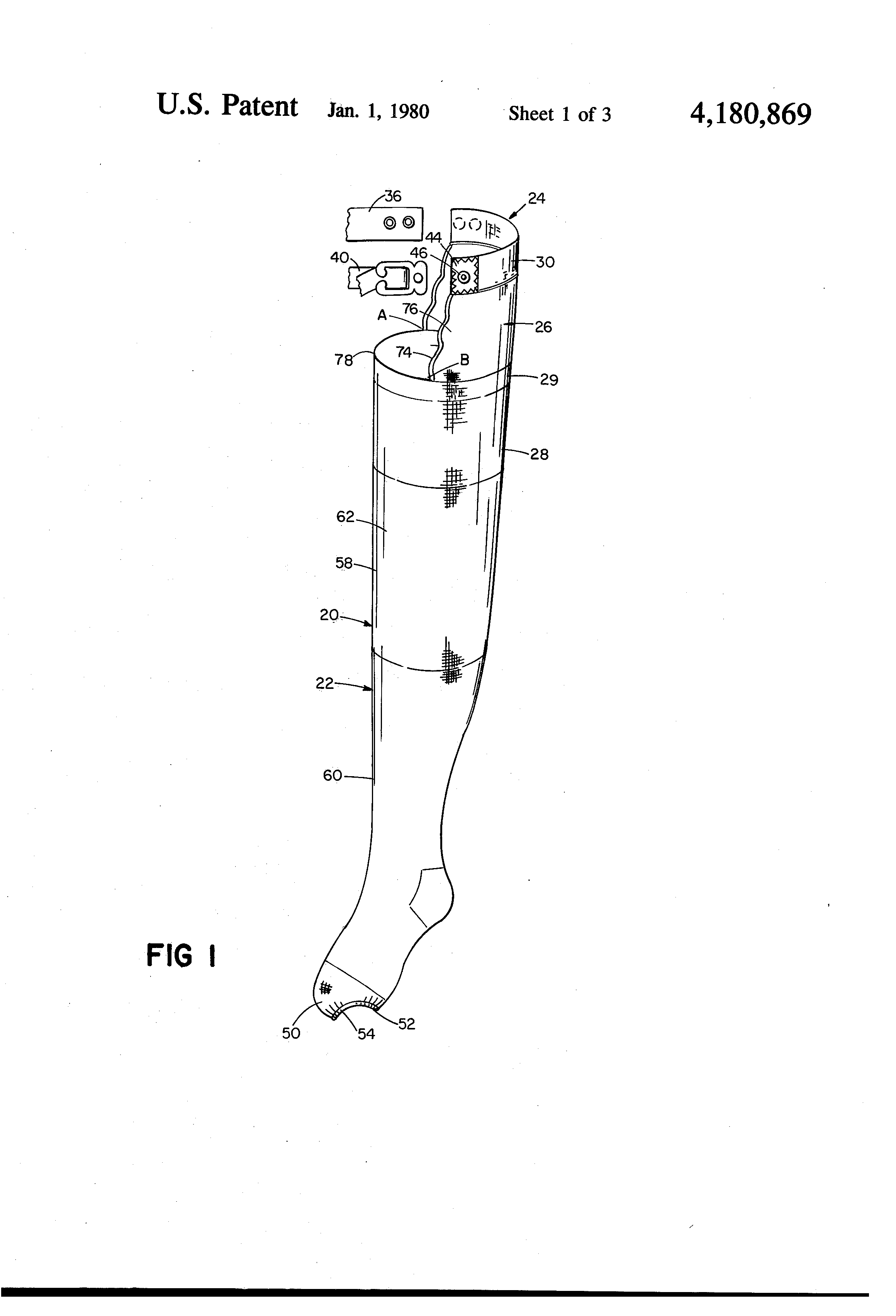 TODAY’S PATENT – STOCKINGS