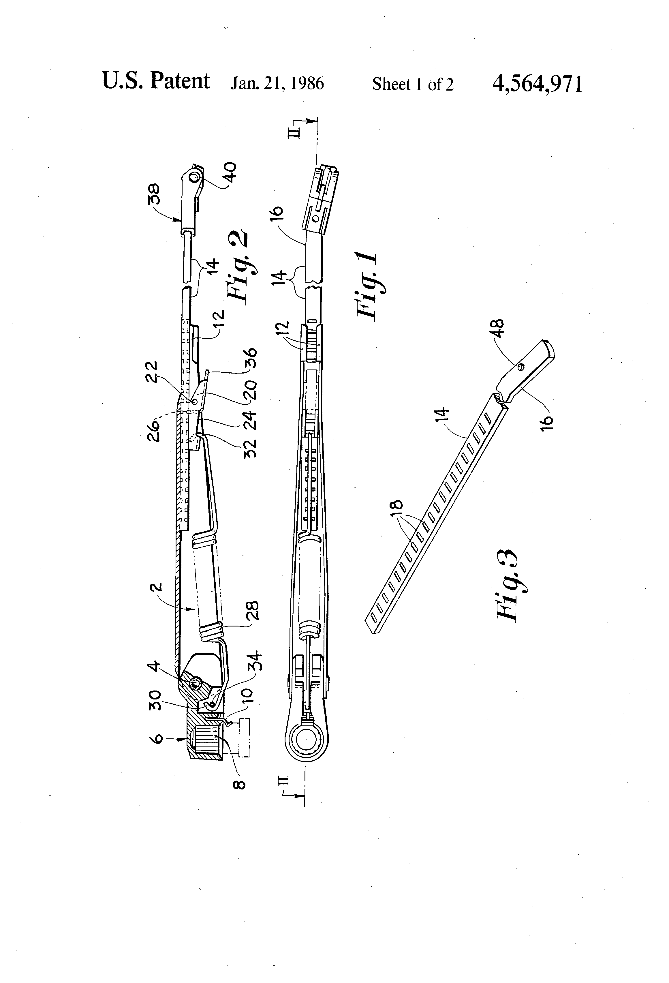 TODAY’S PATENT – WIPER EQUIPMENT