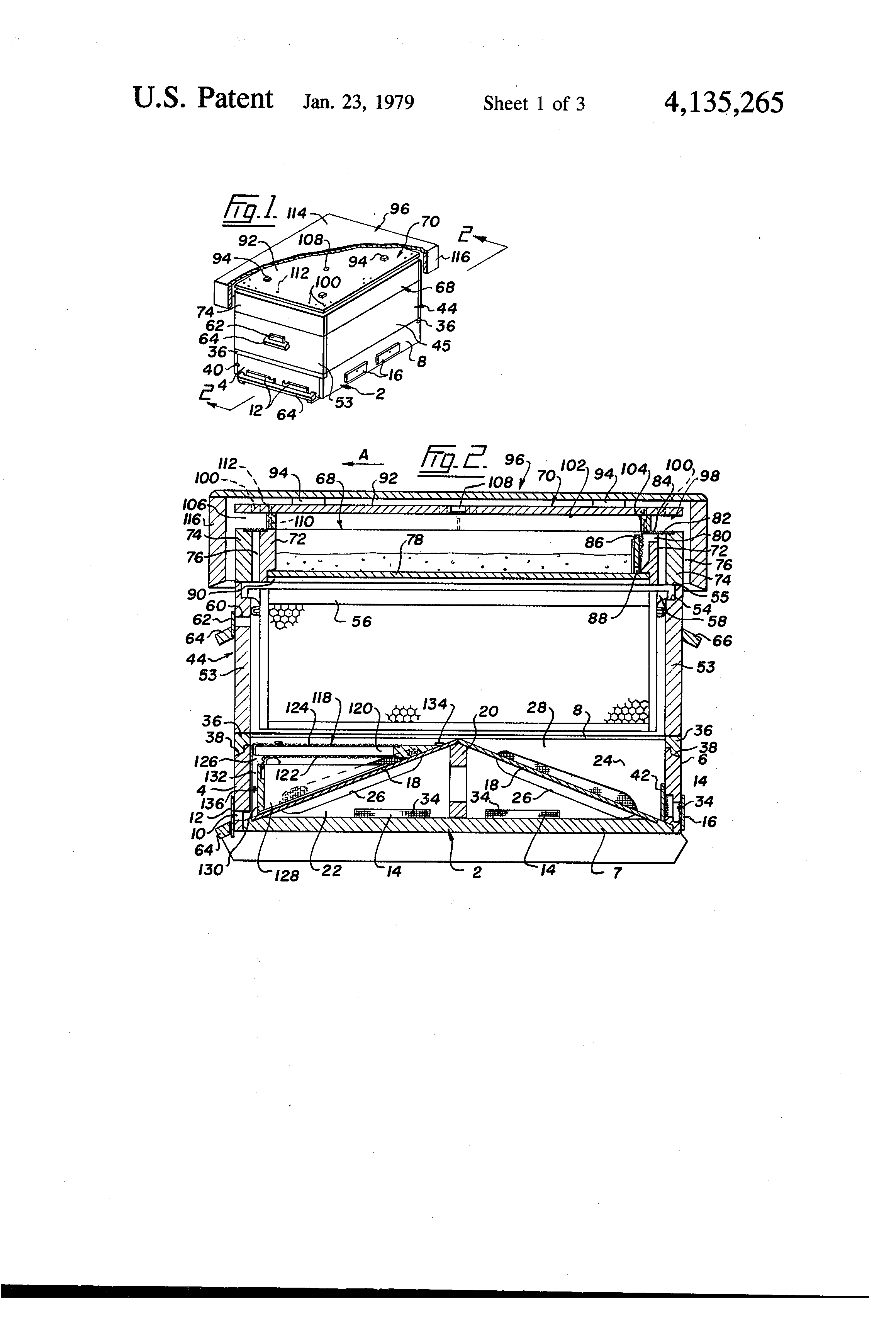 TODAY’S PATENT – BEE HIVE