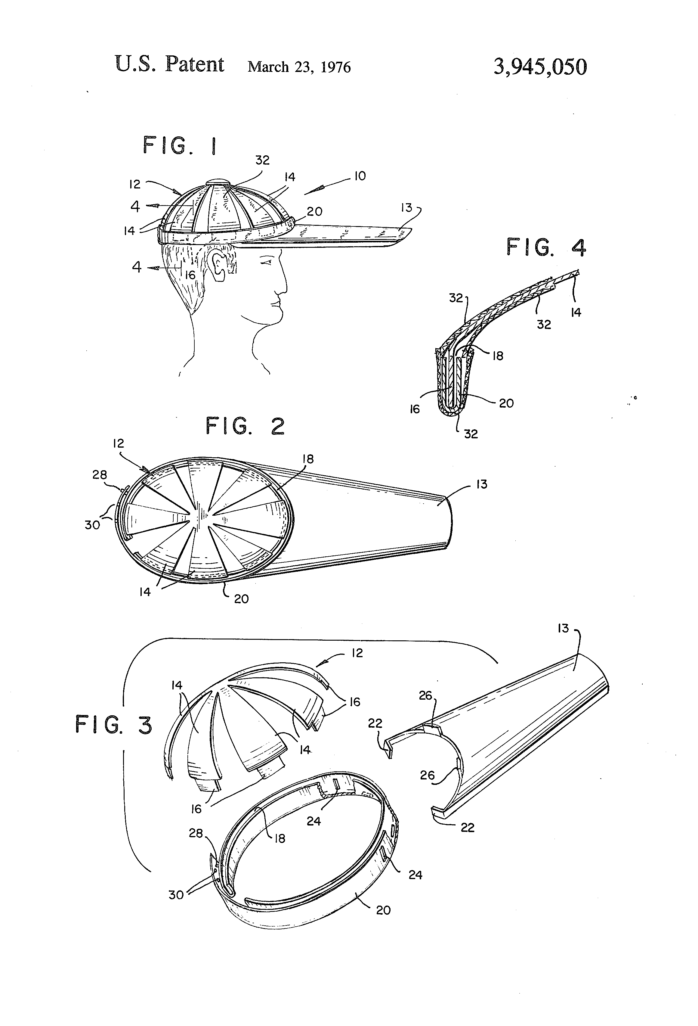 PATENT OF THE WEEK – VISORED CAP