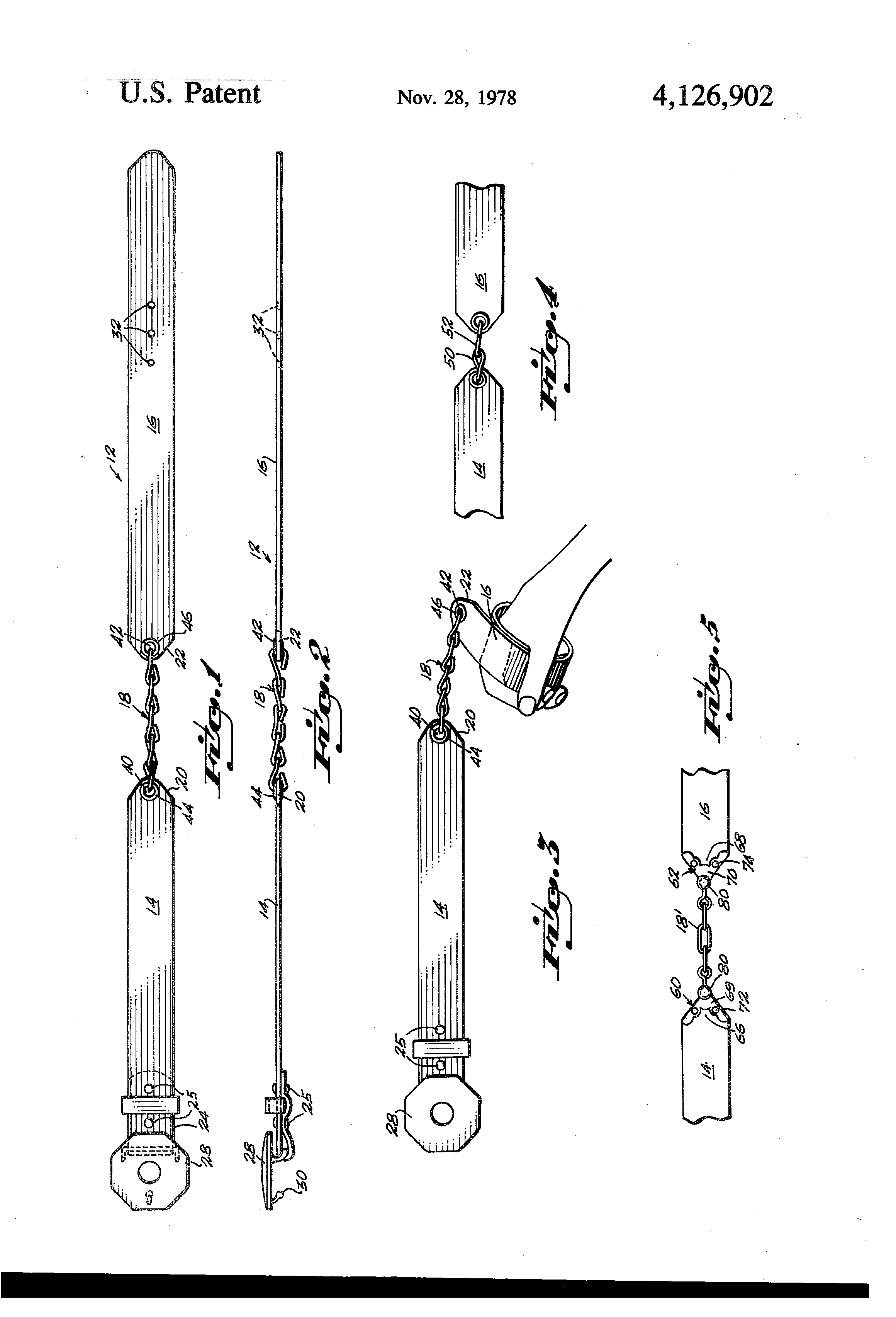 Today’s Patent – BELT TYPE WEAPON