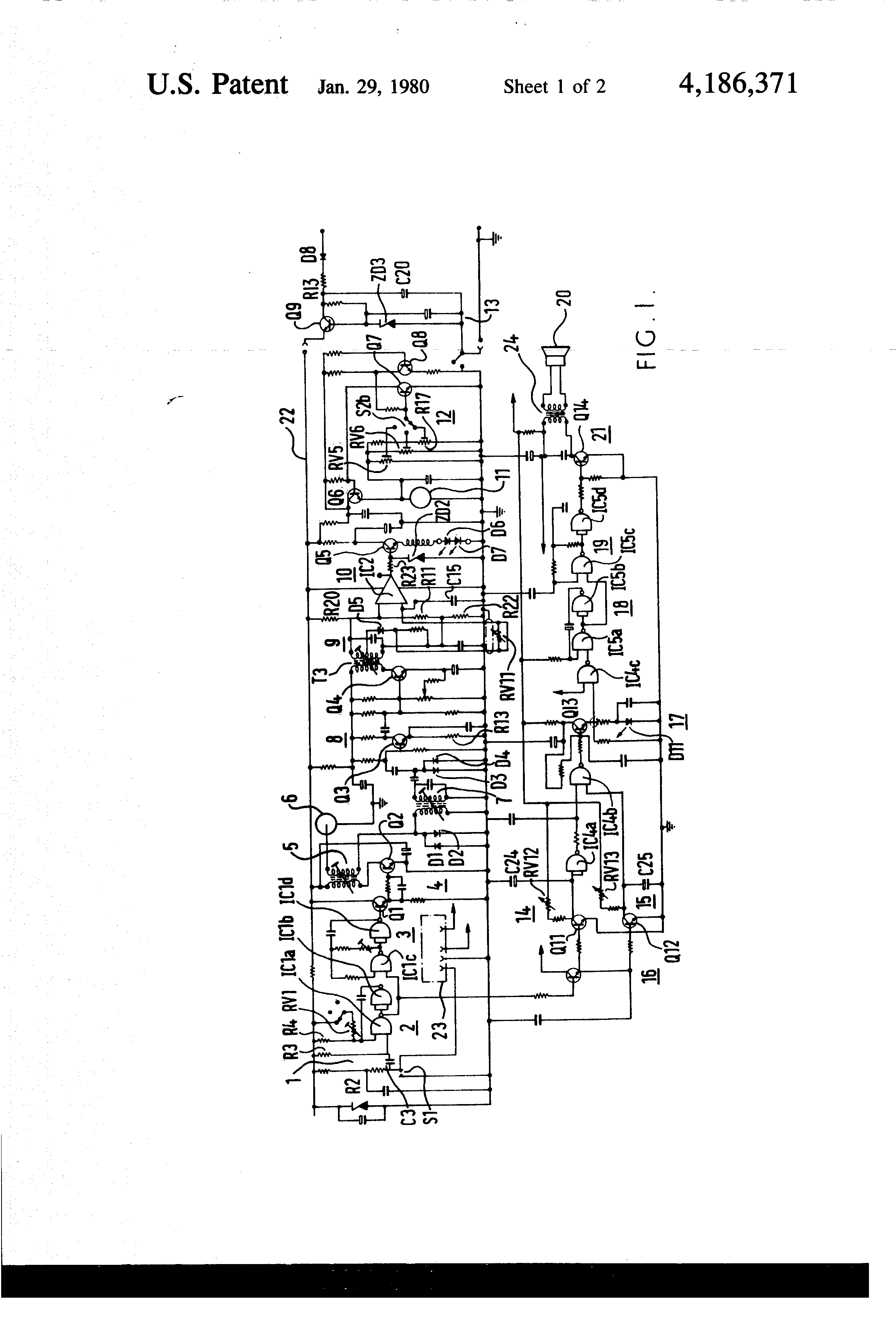 TODAY’S PATENT – ECHO SOUNDERS