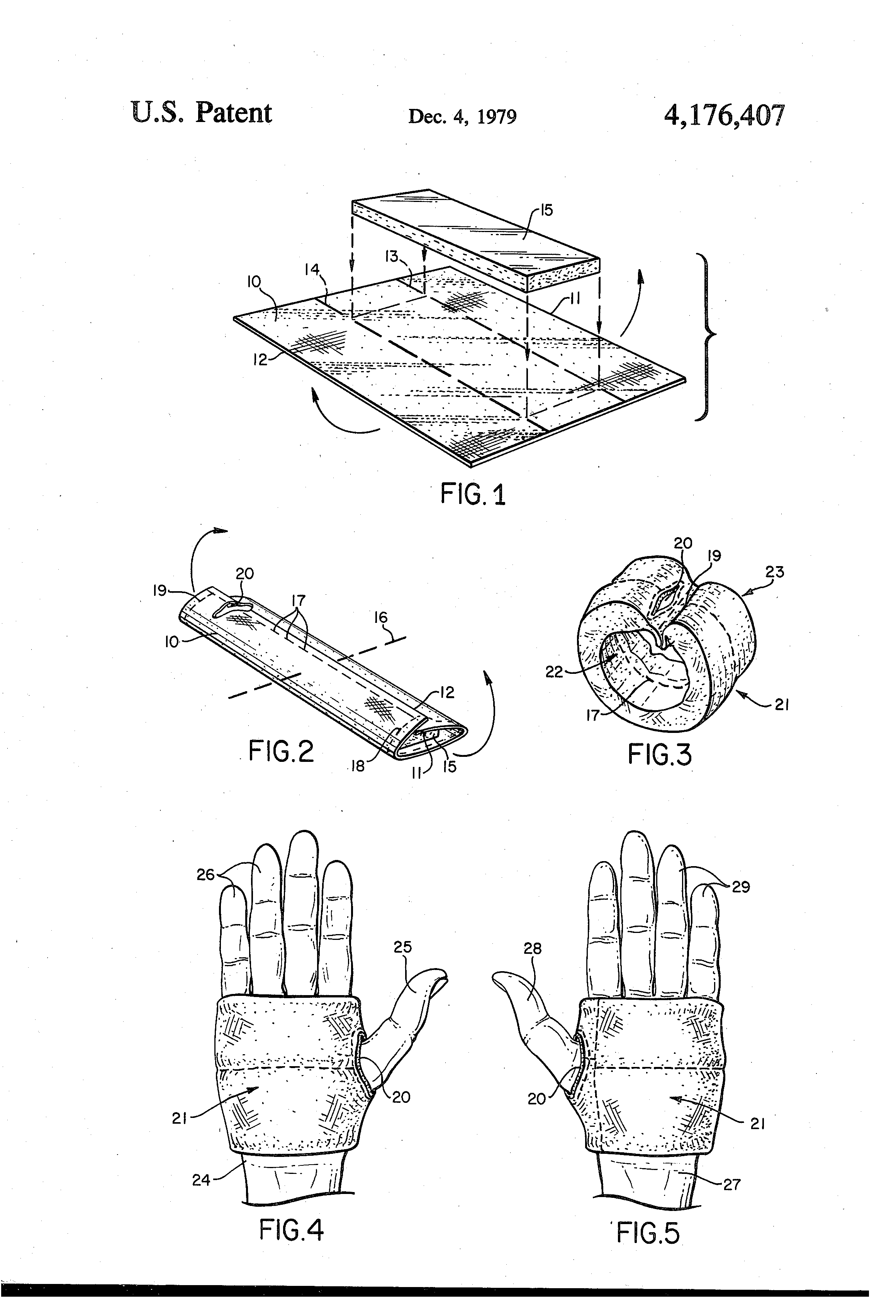 TODAY’S PATENT – HITTING MITT