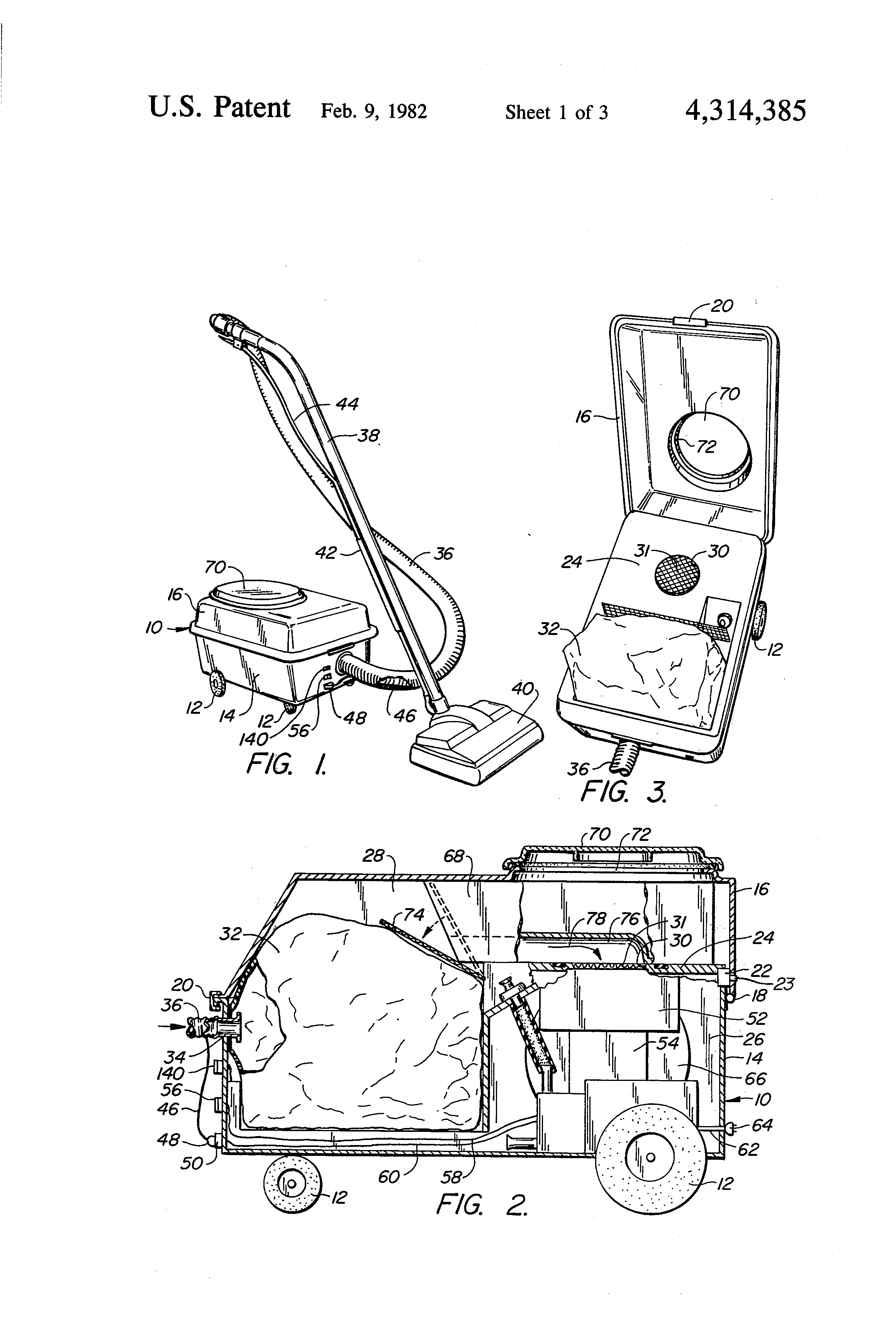 TODAY’S PATENT – CARPET CLEANING SYSTEM
