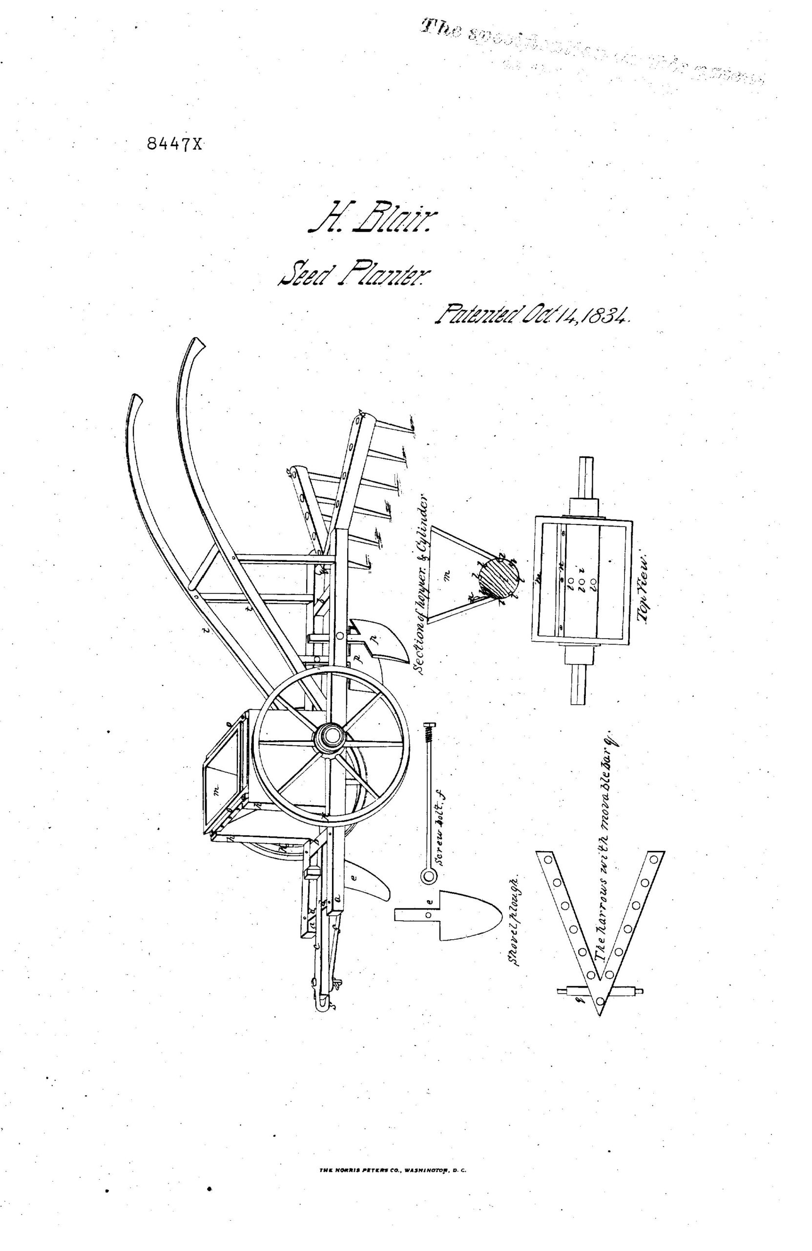 Today’s Patent- Corn Planter