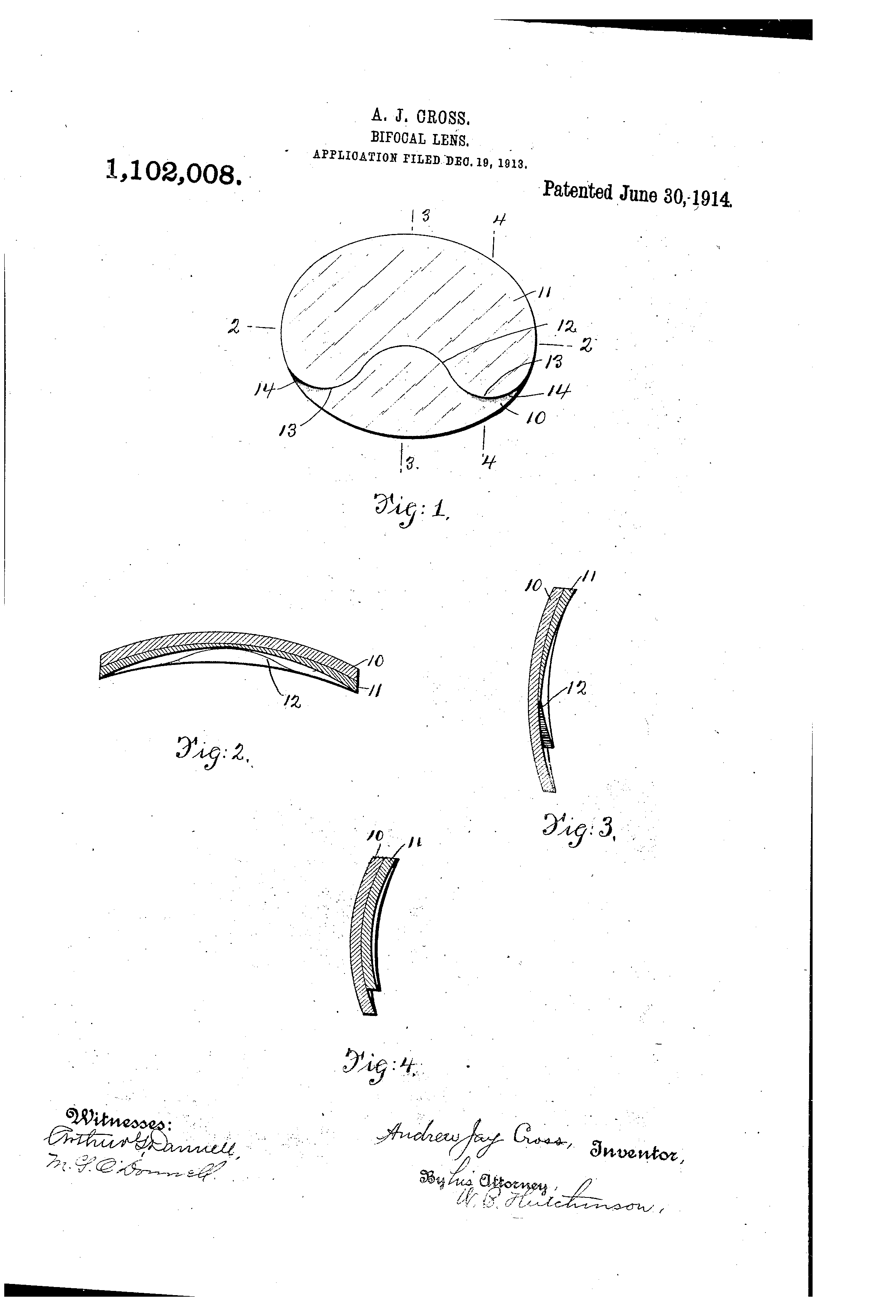 TODAY’S PATENT: BIFOCAL LENS