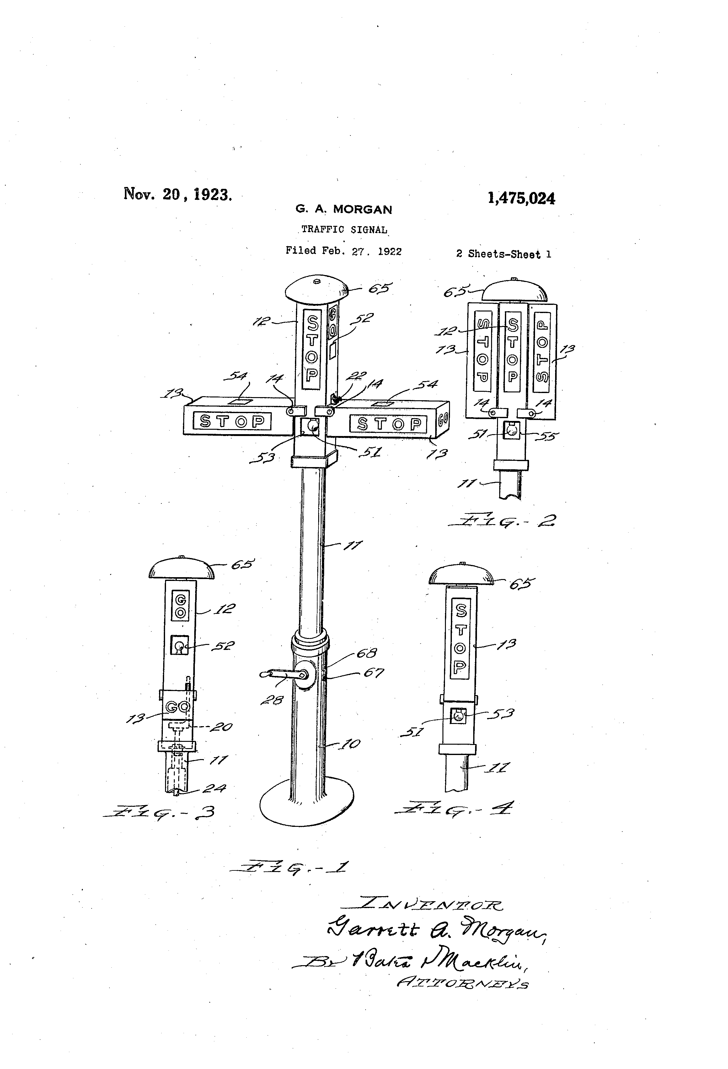 Today’s Patent – Traffic signal