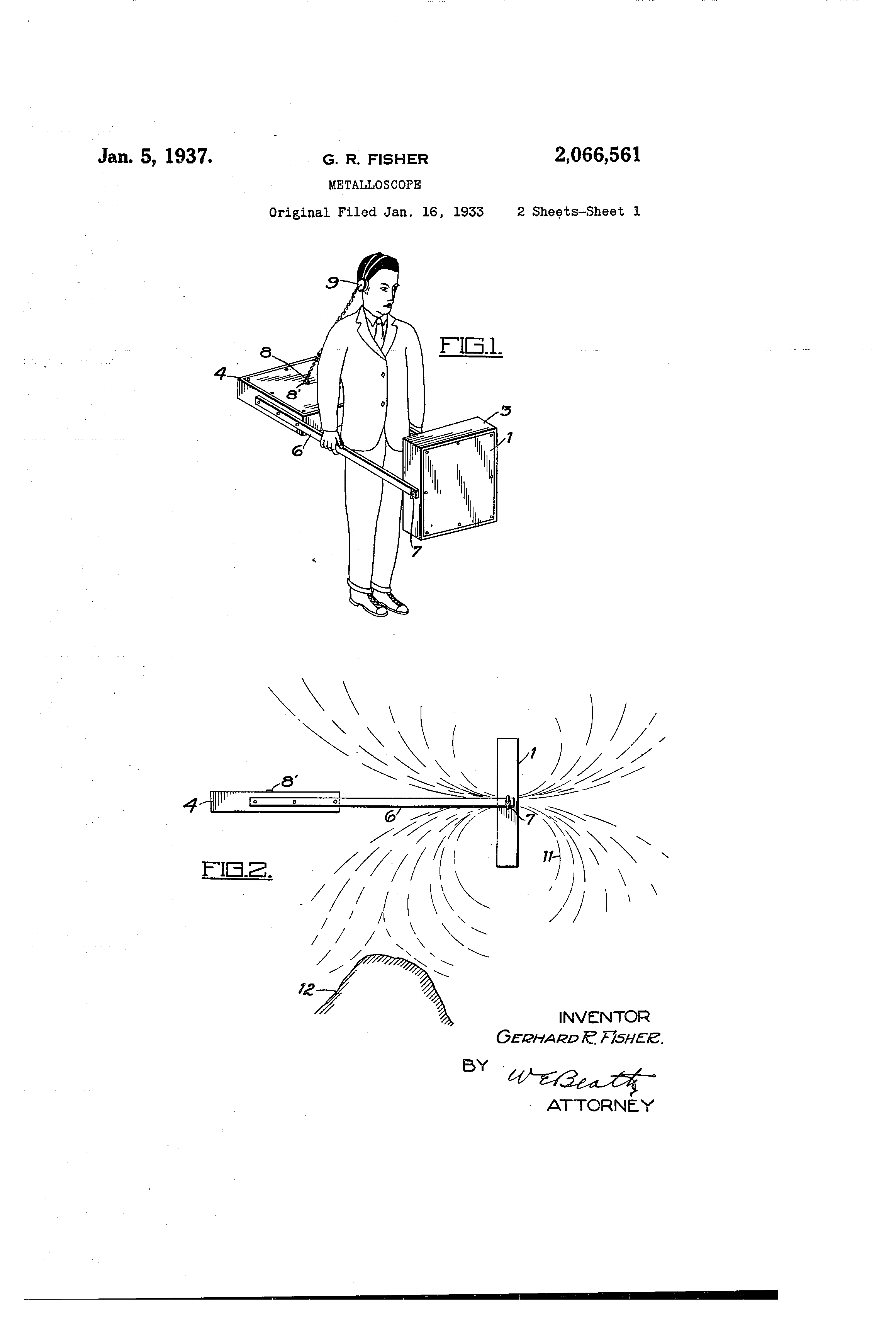Today’s Patent- Metalloscope