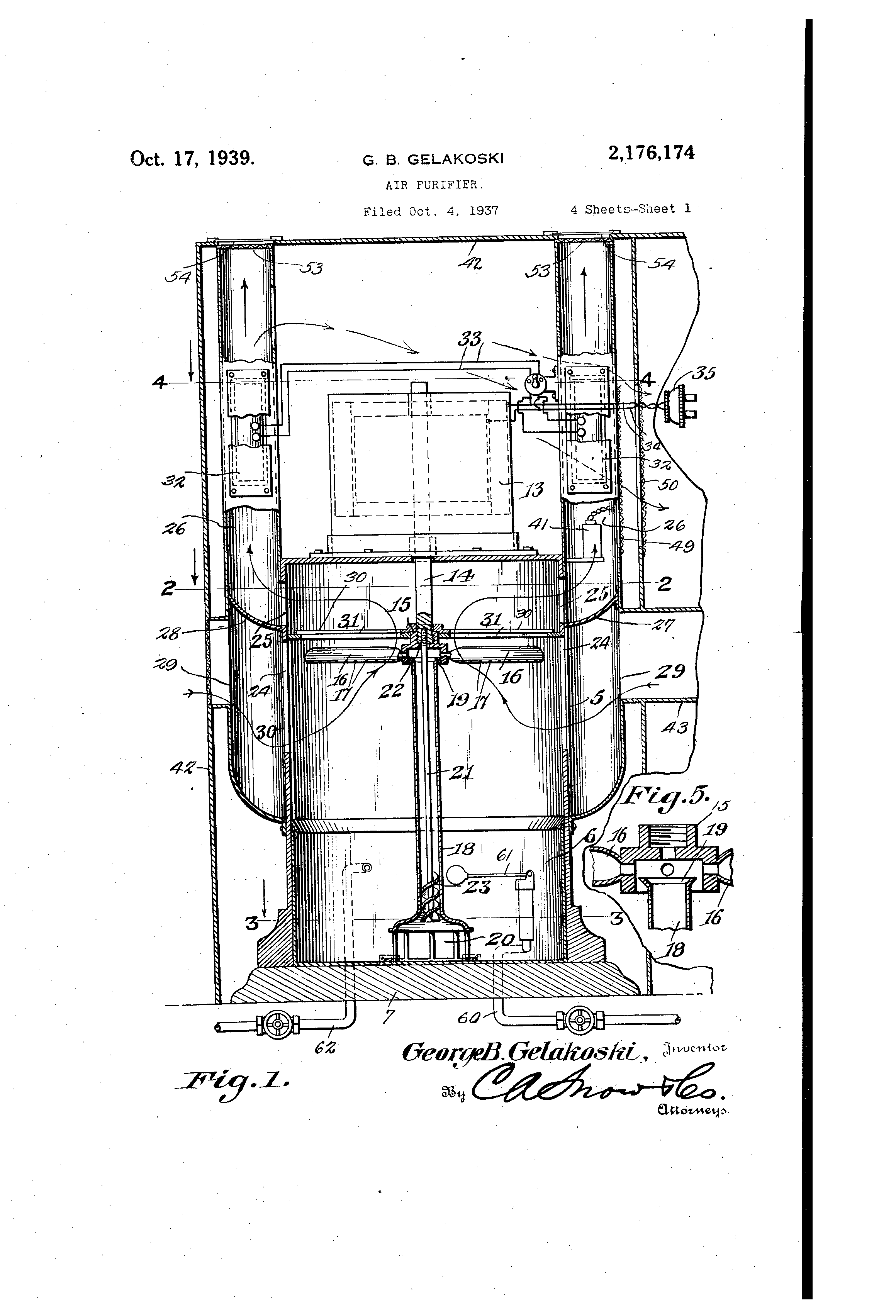 Today’s Patent- Air Purifier
