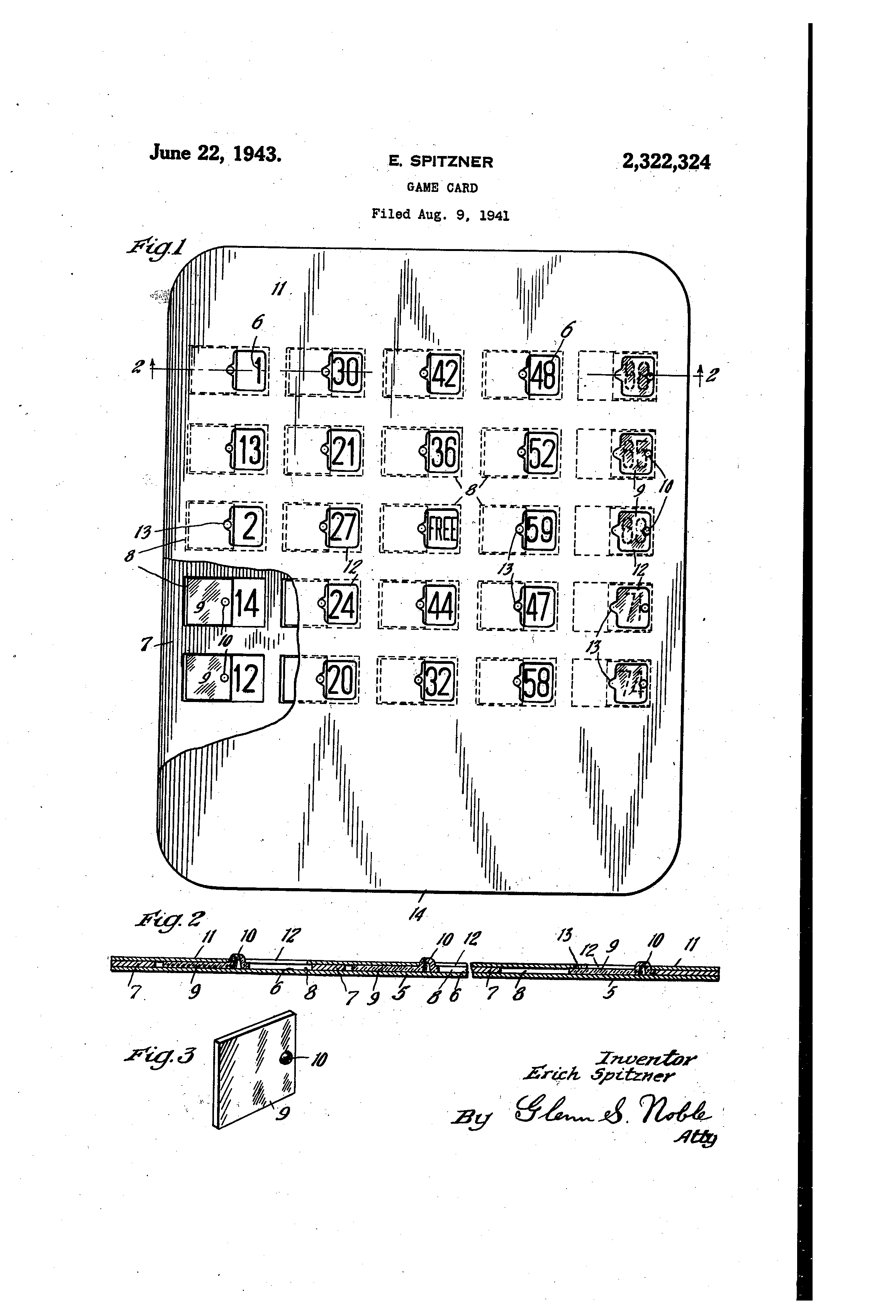 Today’s Patent- Bingo