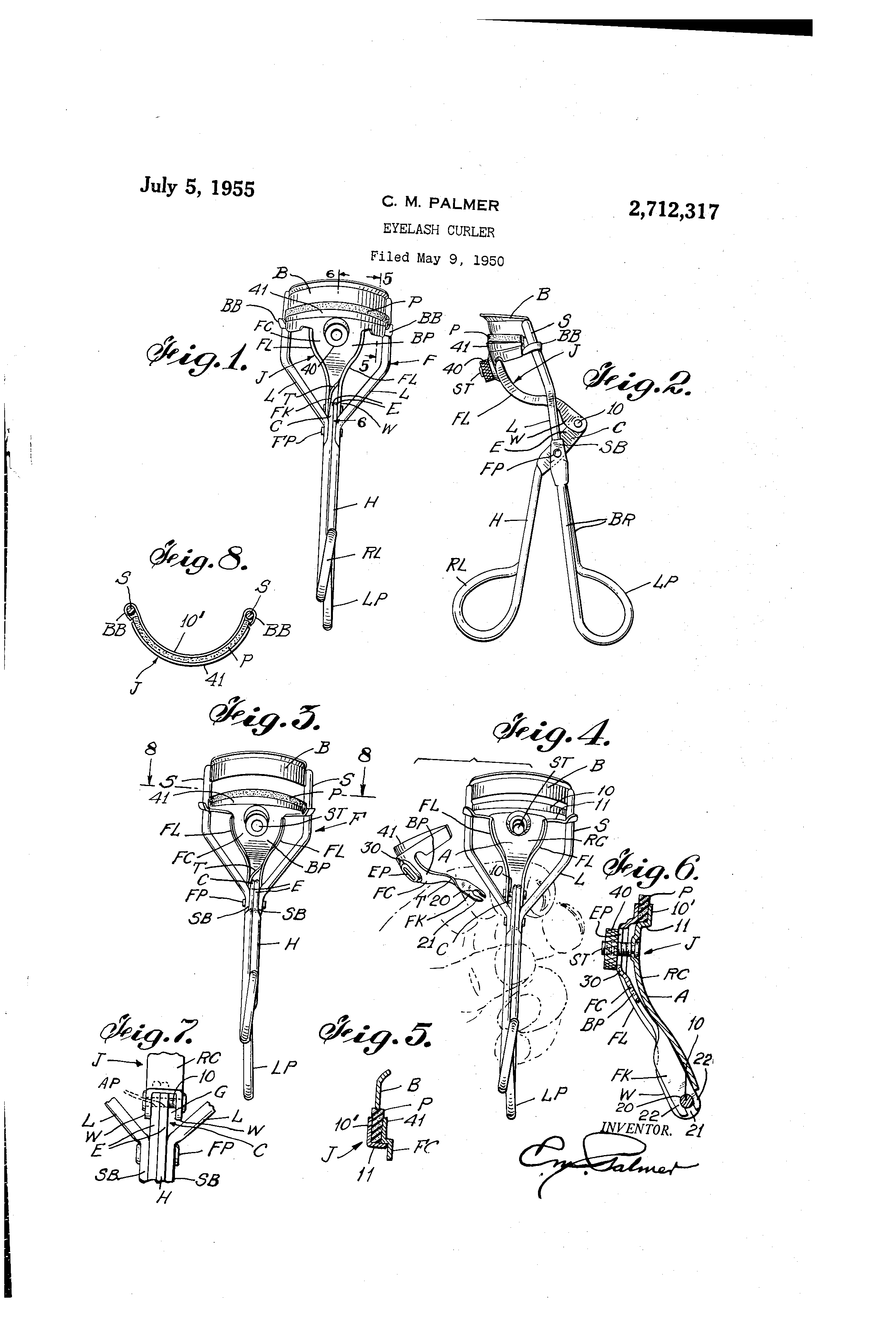 Today’s Patent- Eyelash Curler