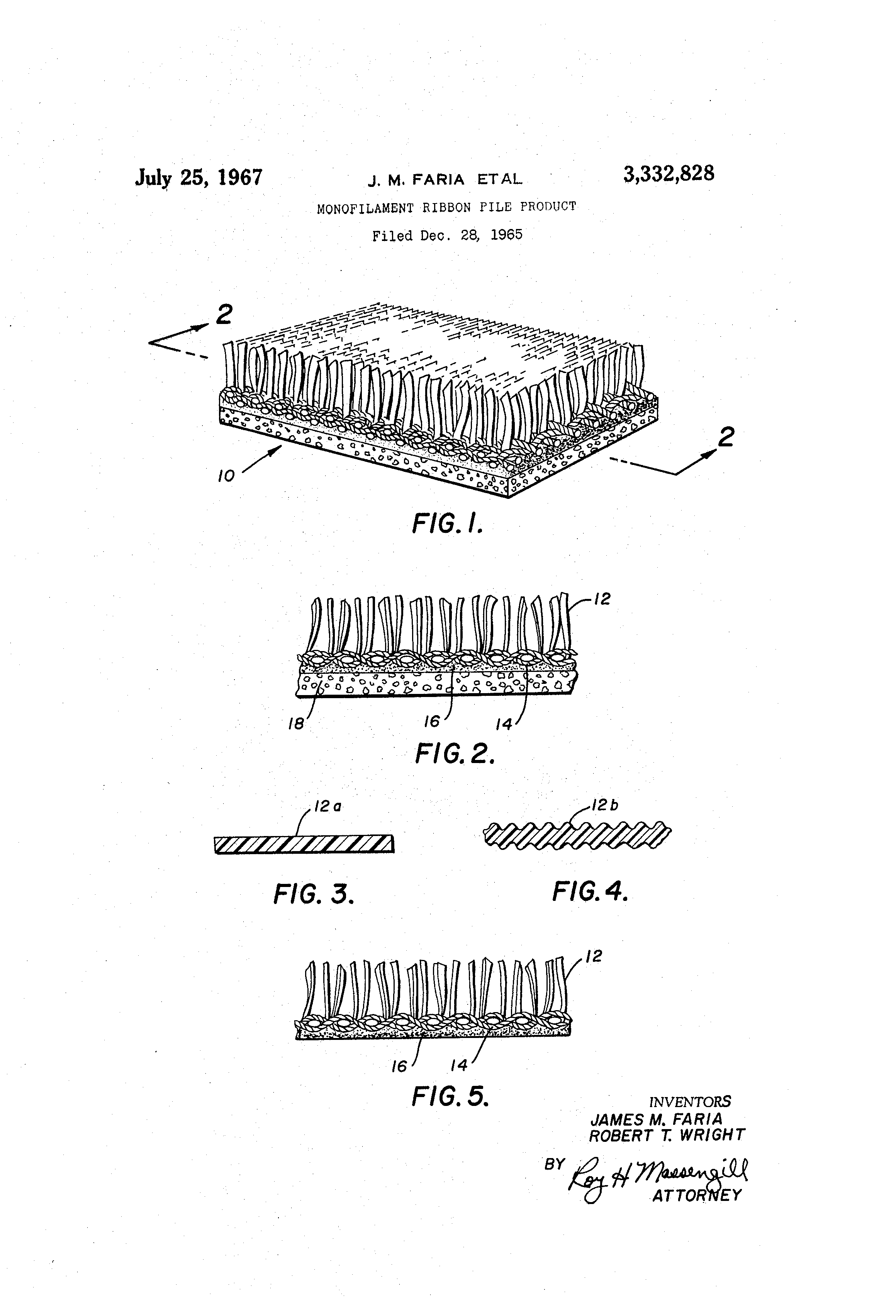 Today’s Patent- Astroturf Synthetic Grass