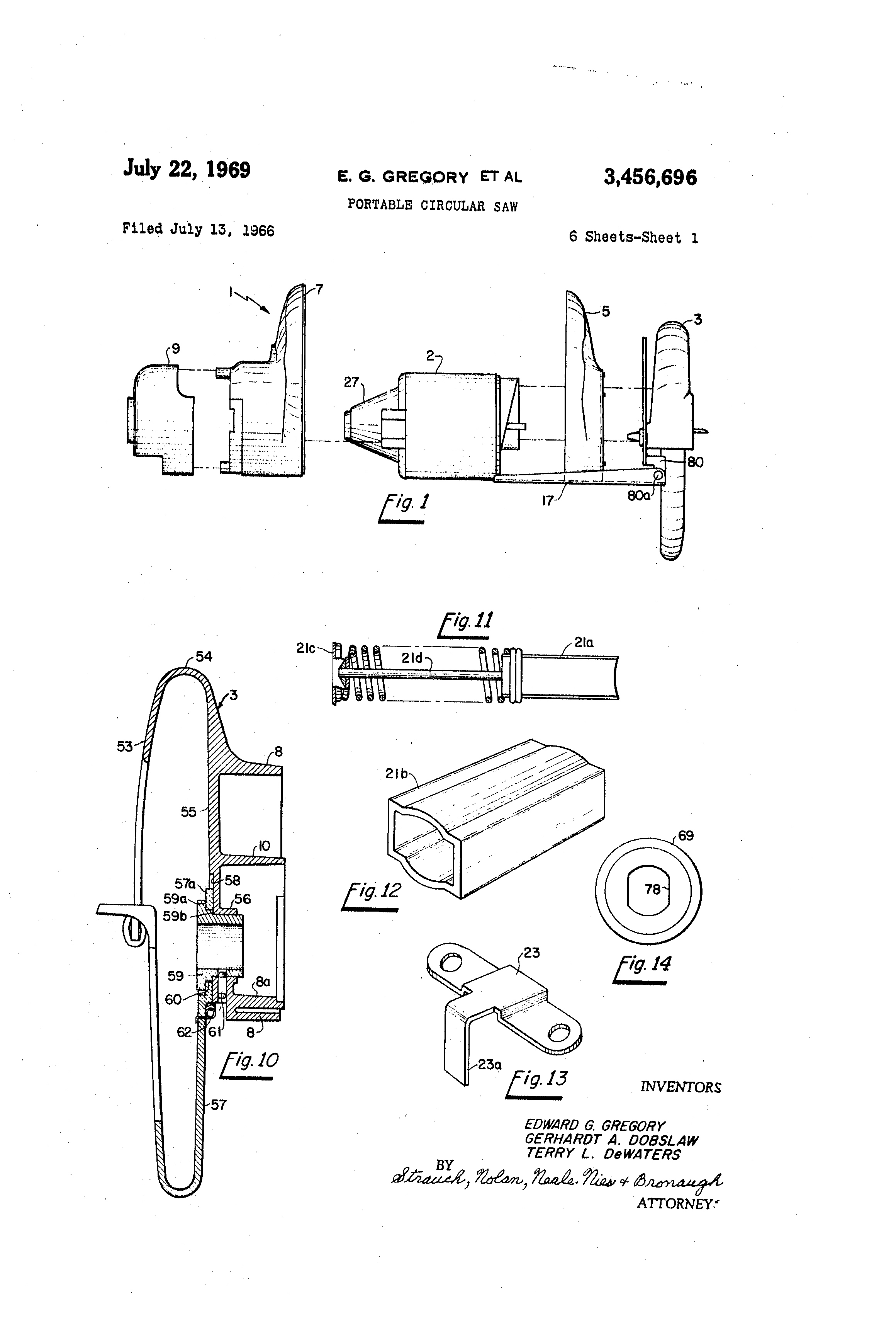 Patent of the week-Portable circular saw