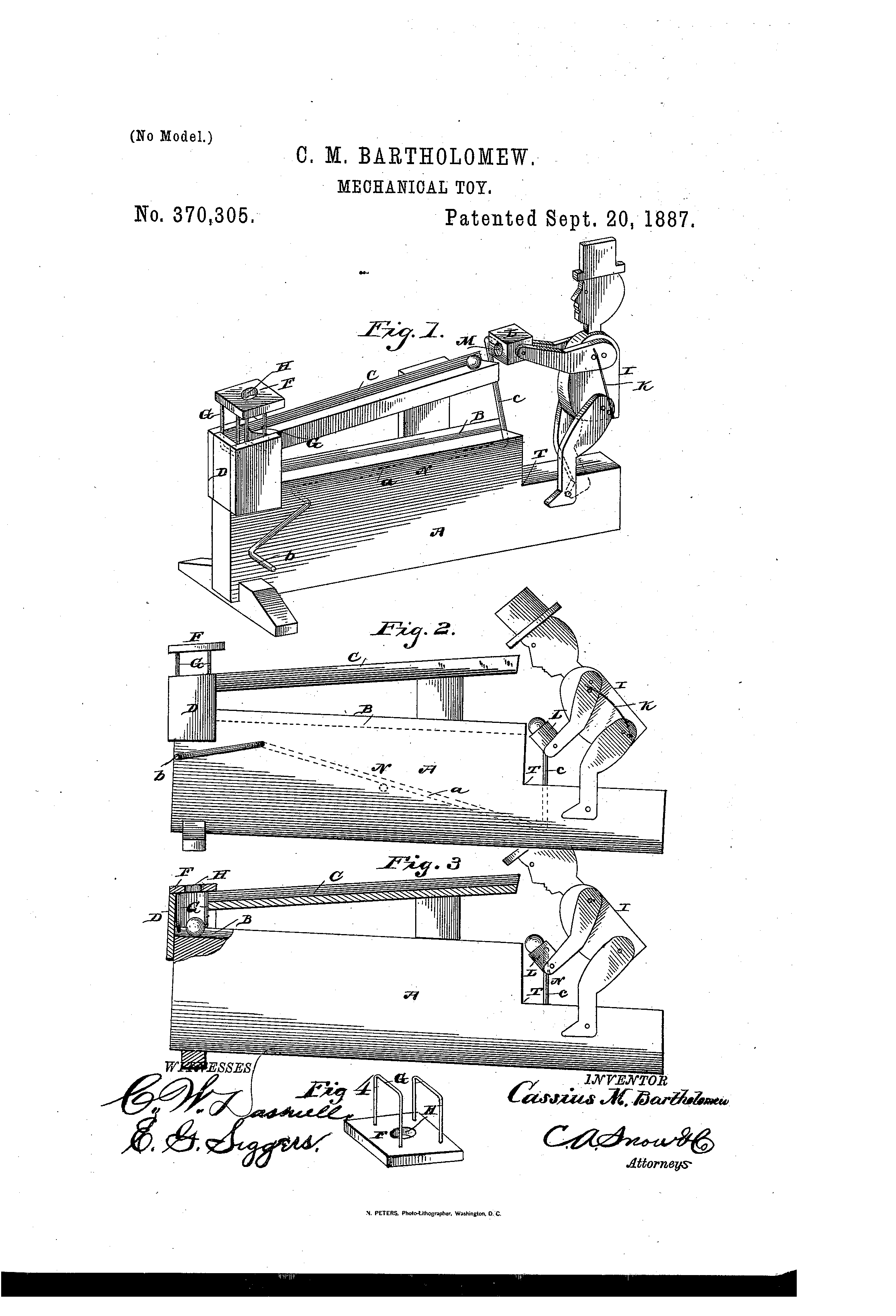 Patent of the week- Mechanical toy