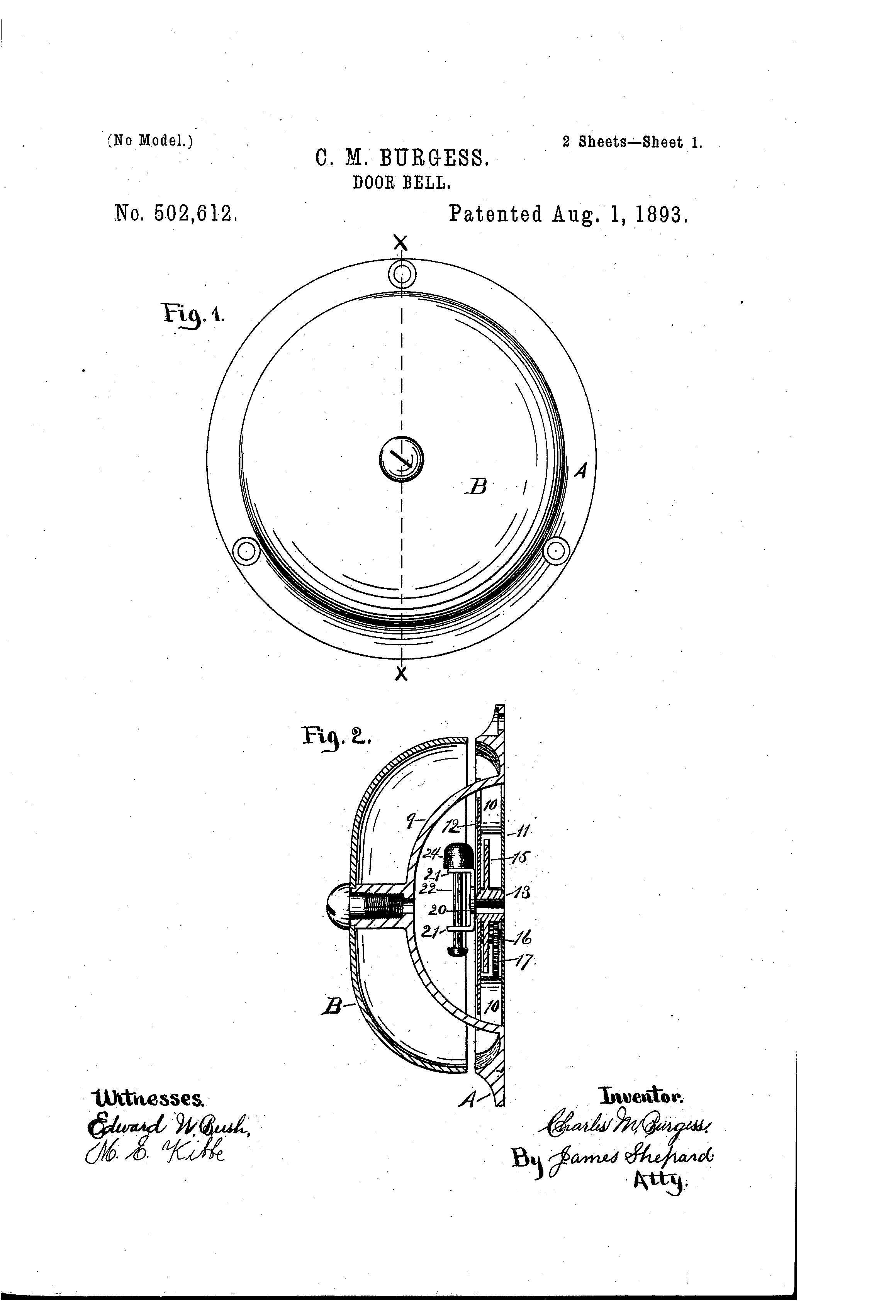 Today’s Patent- Doorbell