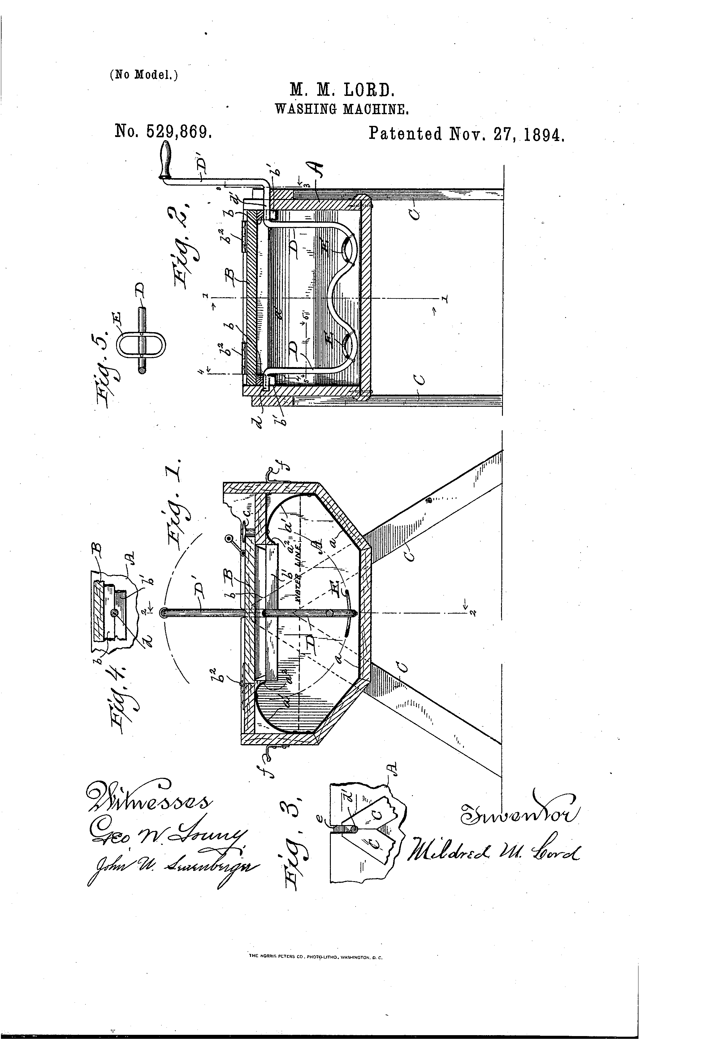 Patent of the week- Washing Machine