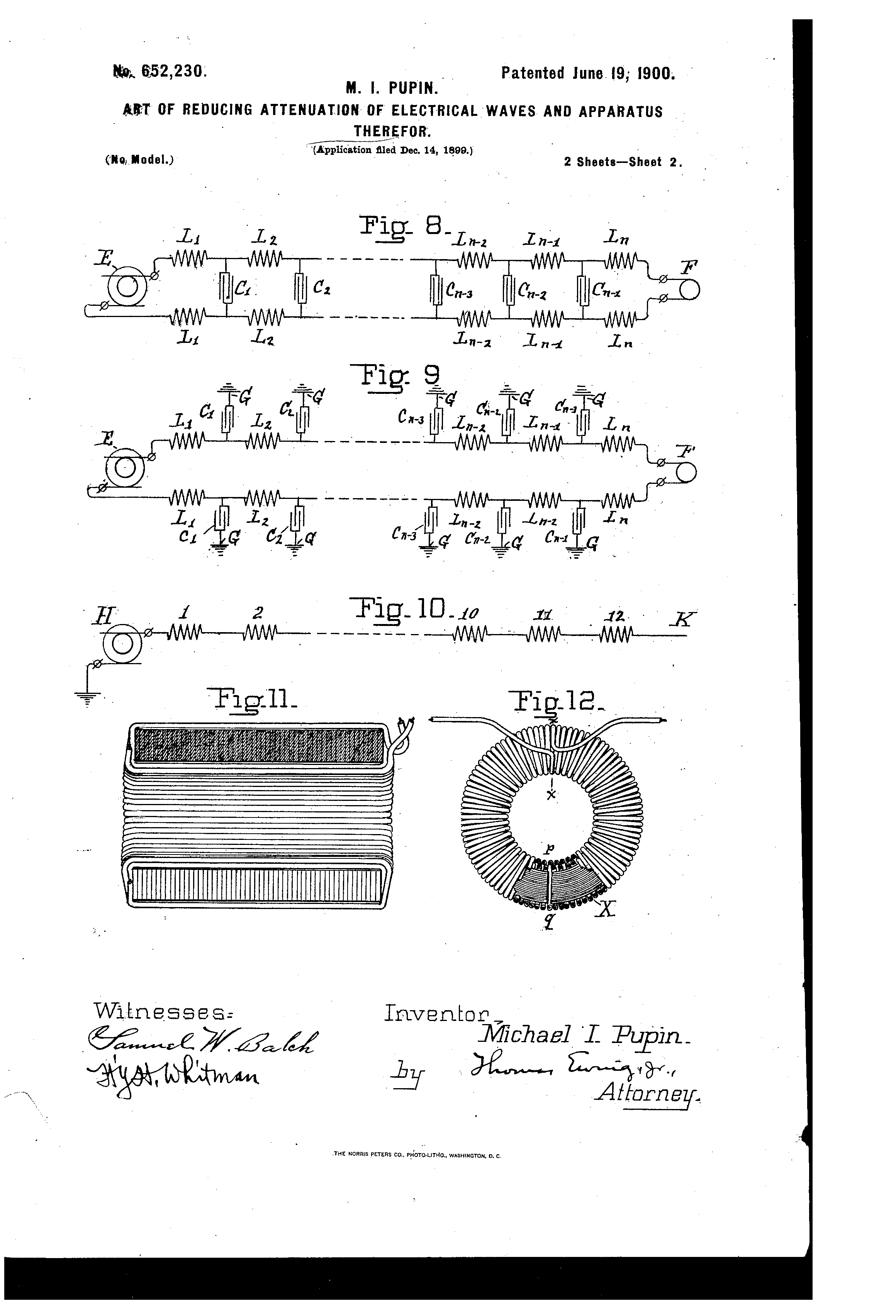 Today’s Patent- Long Distance Telephony