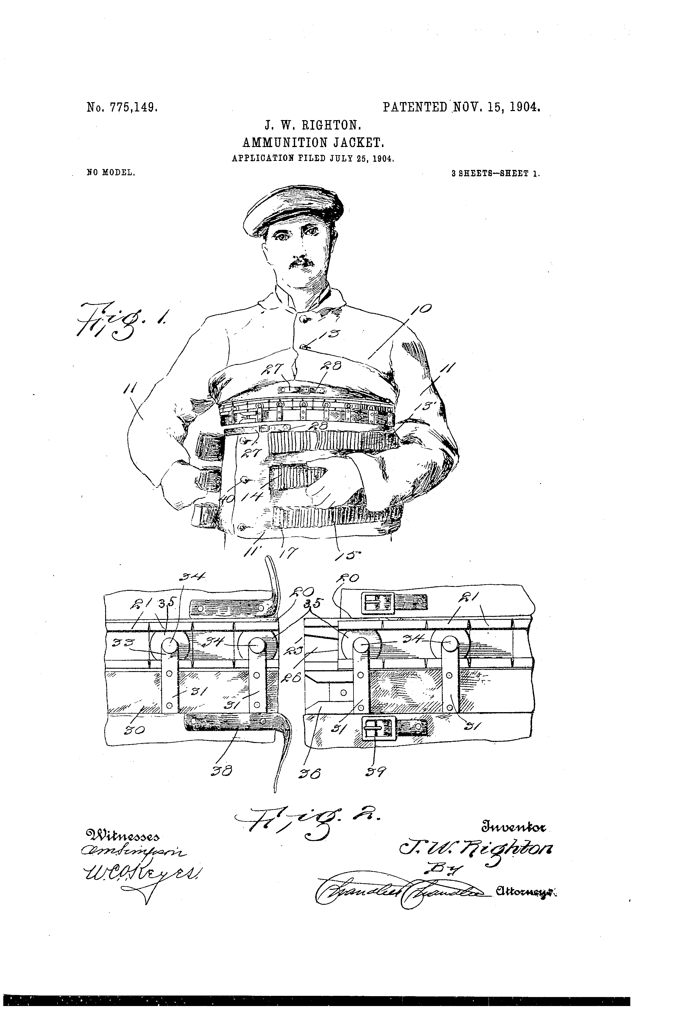 Today’s Patent- Ammunition Jacket