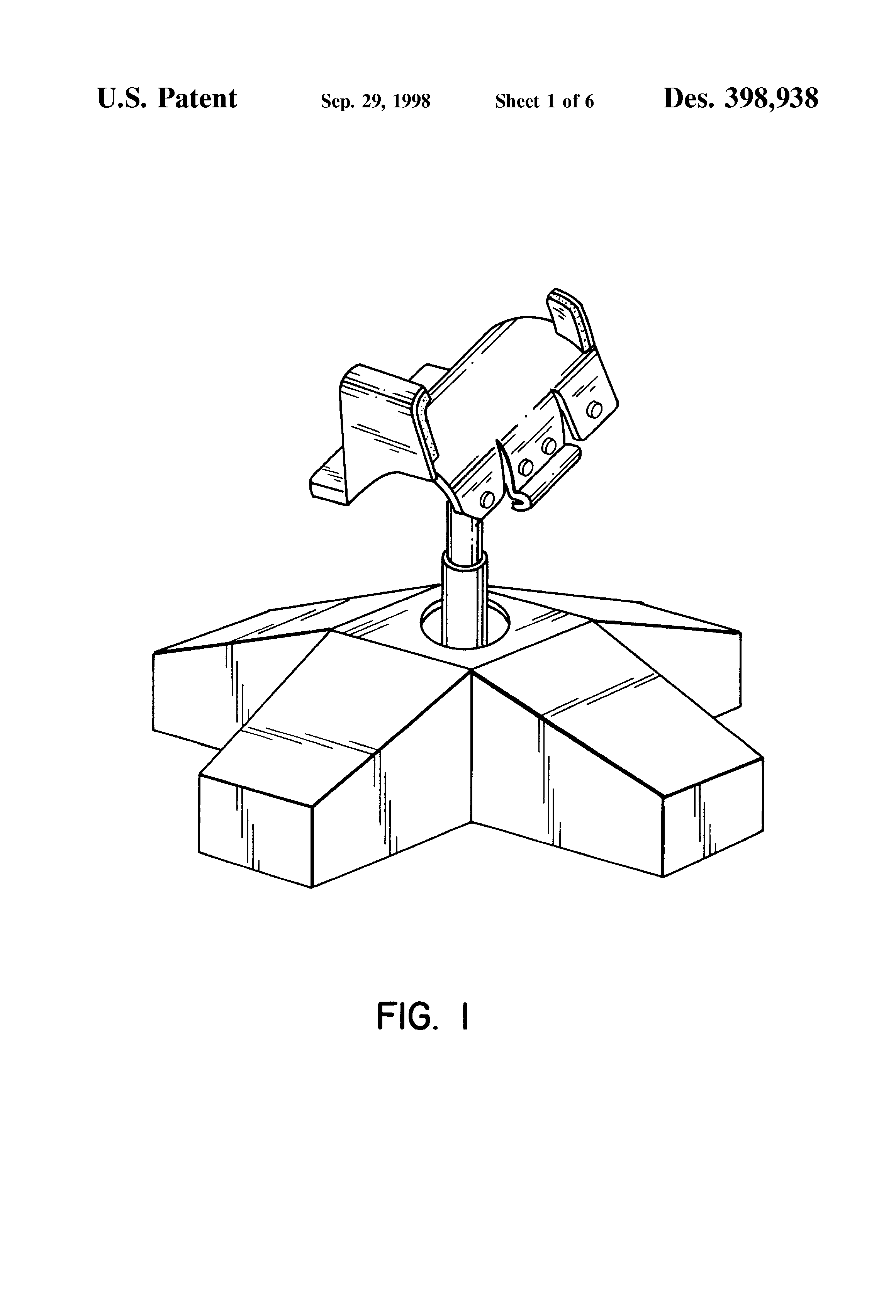 Today’s Patent- Hand controller for video game