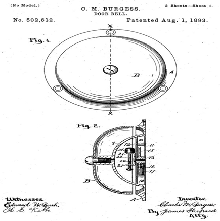 Today’s Patent- DOORBELL