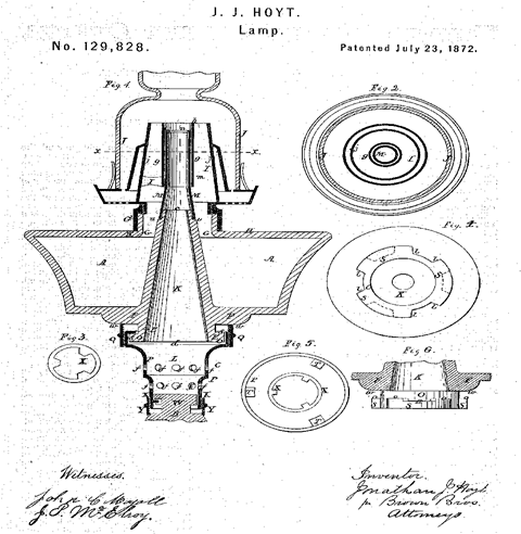 Today’s Patent-IMPROVEMENT IN LAMPS