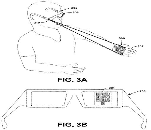 Today’s Patent- METHODS AND SYSTEMS FOR A VIRTUAL INPUT DEVICE