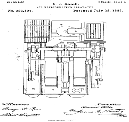 Today’s Patent- AIR REFRIGERATING APPARATUS